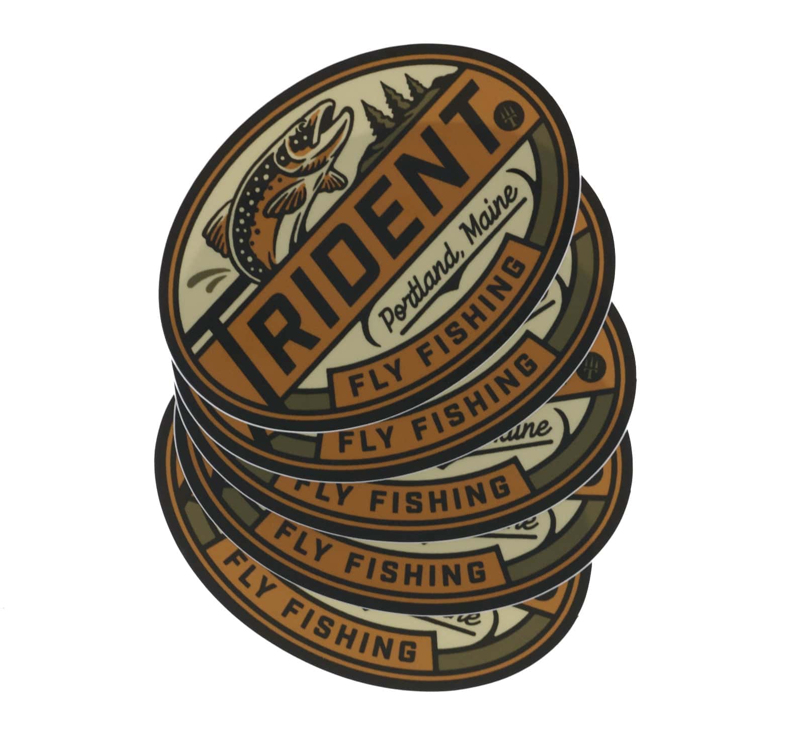 Trident Heritage Sticker