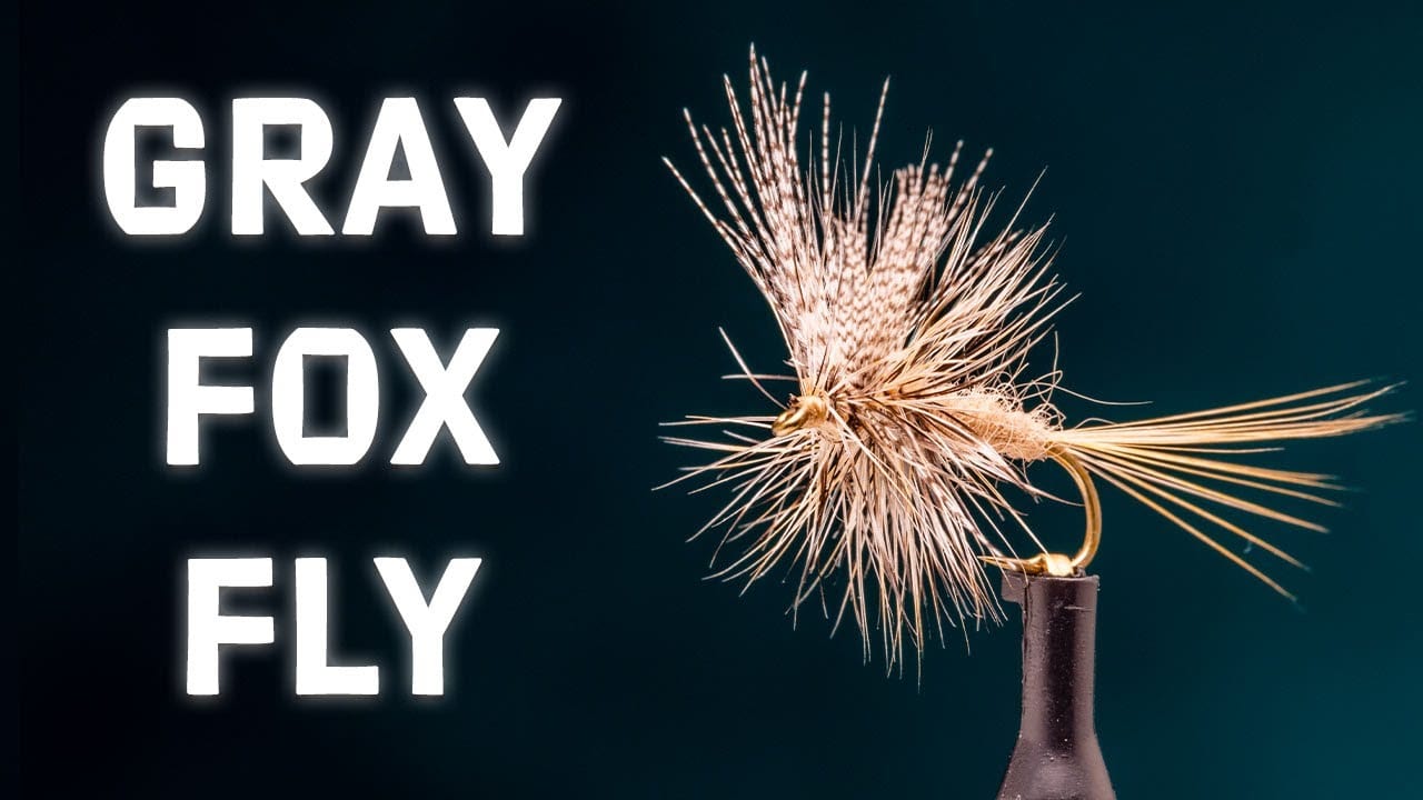 Gray Fox Dry Fly Tying Video Material Kit