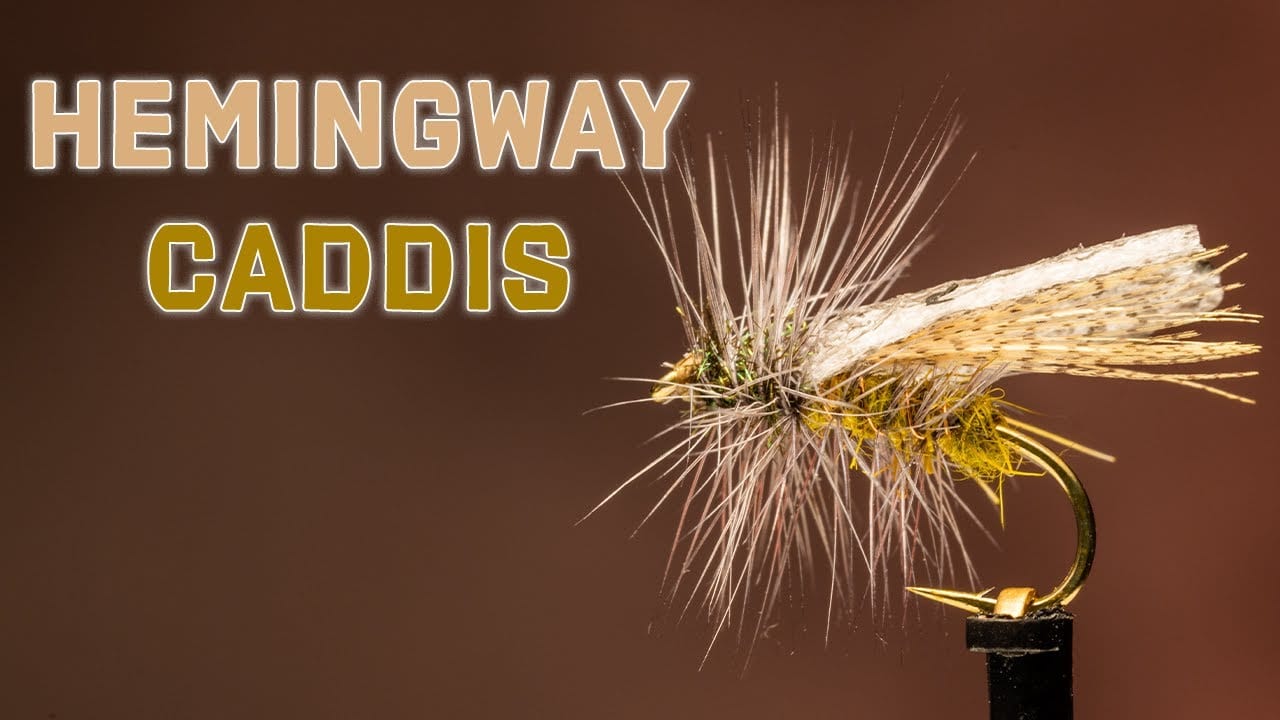 Hemingway Caddis Variant Fly Tying Video Material Kit