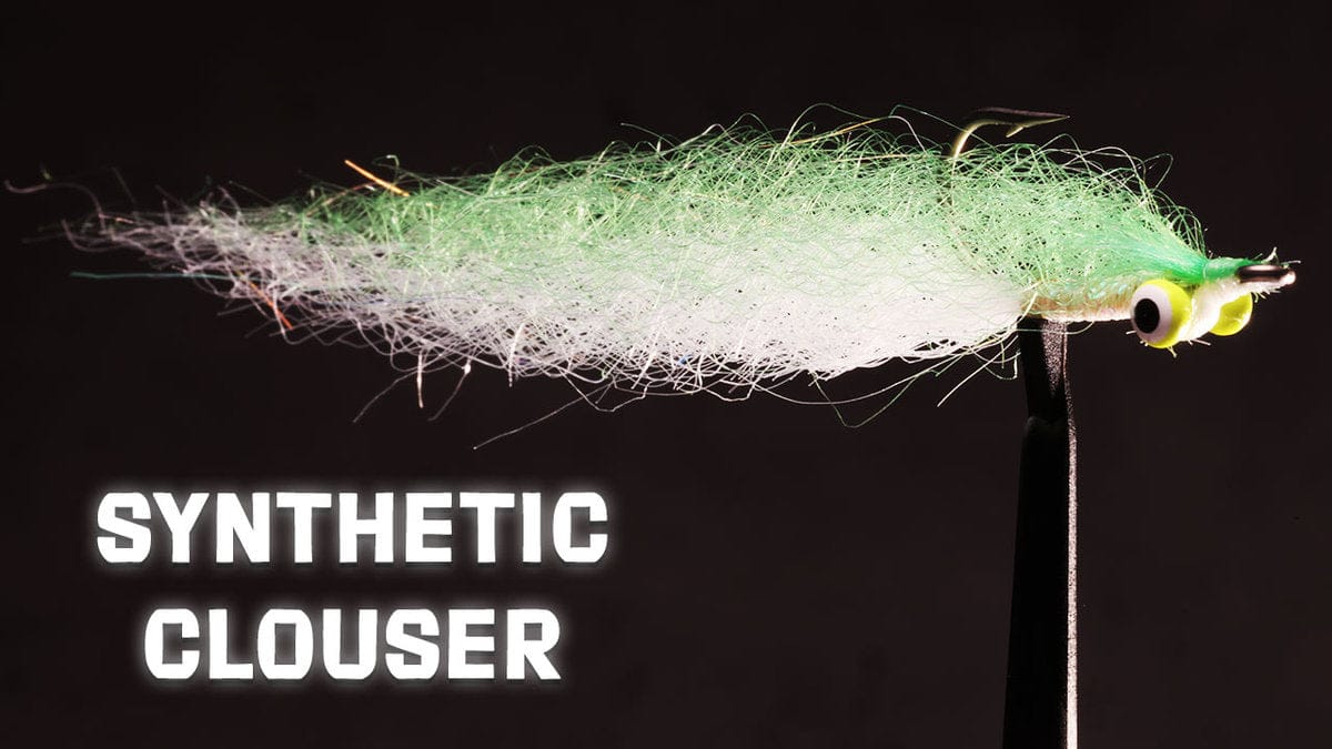 Synthetic Clouser Fly Tying Video Material Kit