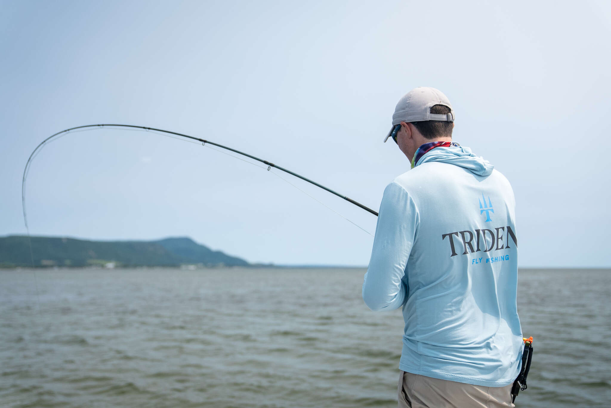 Trident Bamboo Fly Fishing Sun Hoodie