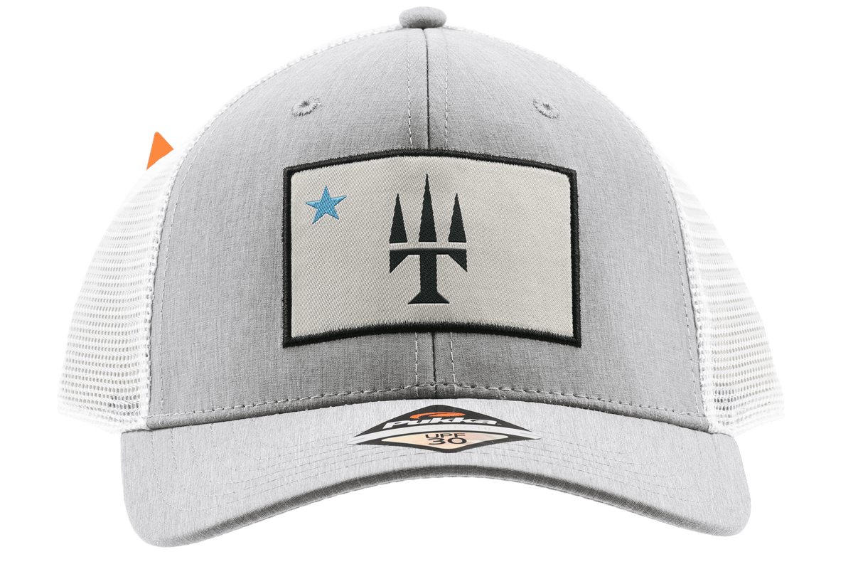Trident Fly Fishing Dirigo Performance Hat - Silver