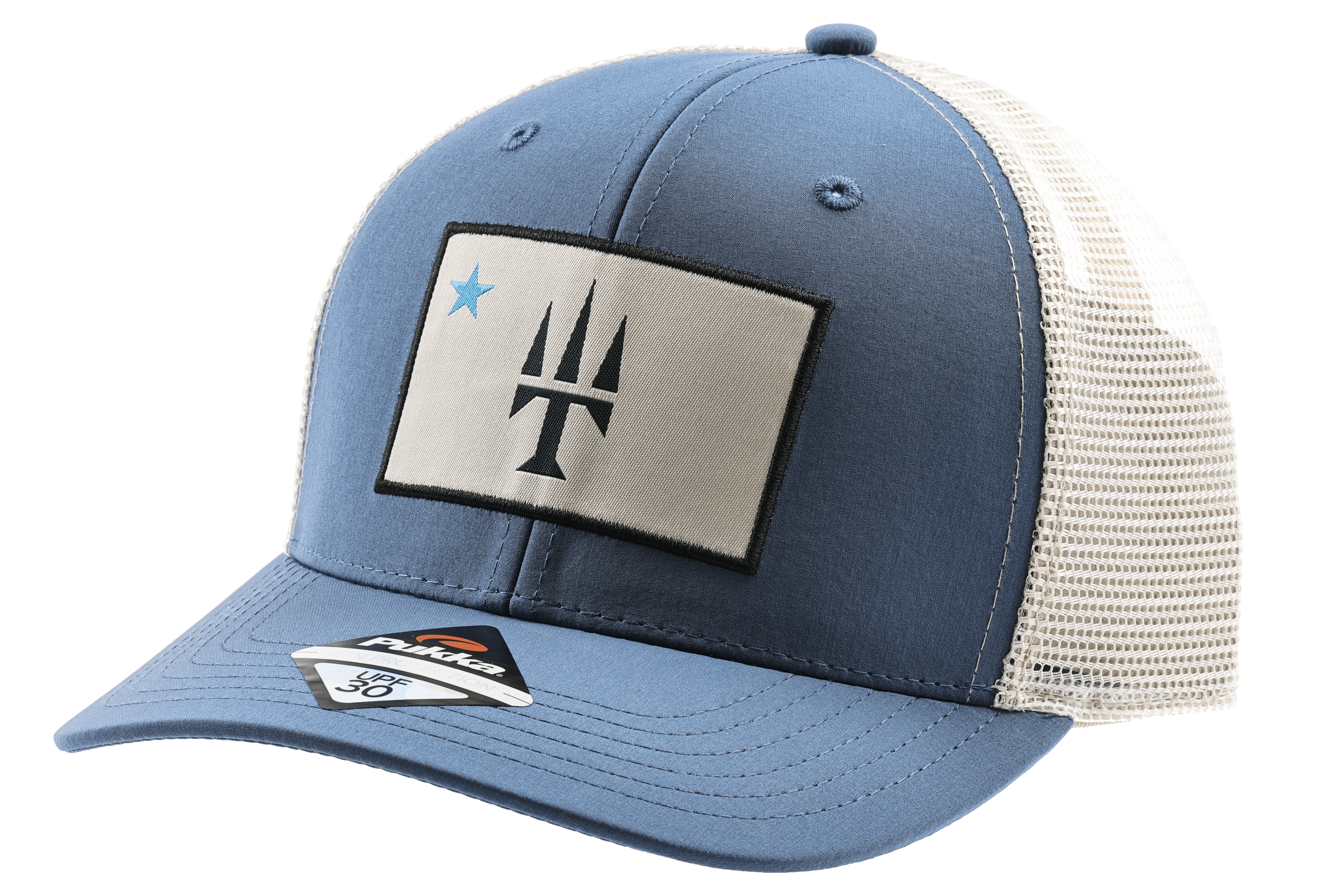 Trident Fly Fishing Dirigo Performance Hat - Cadet Gray