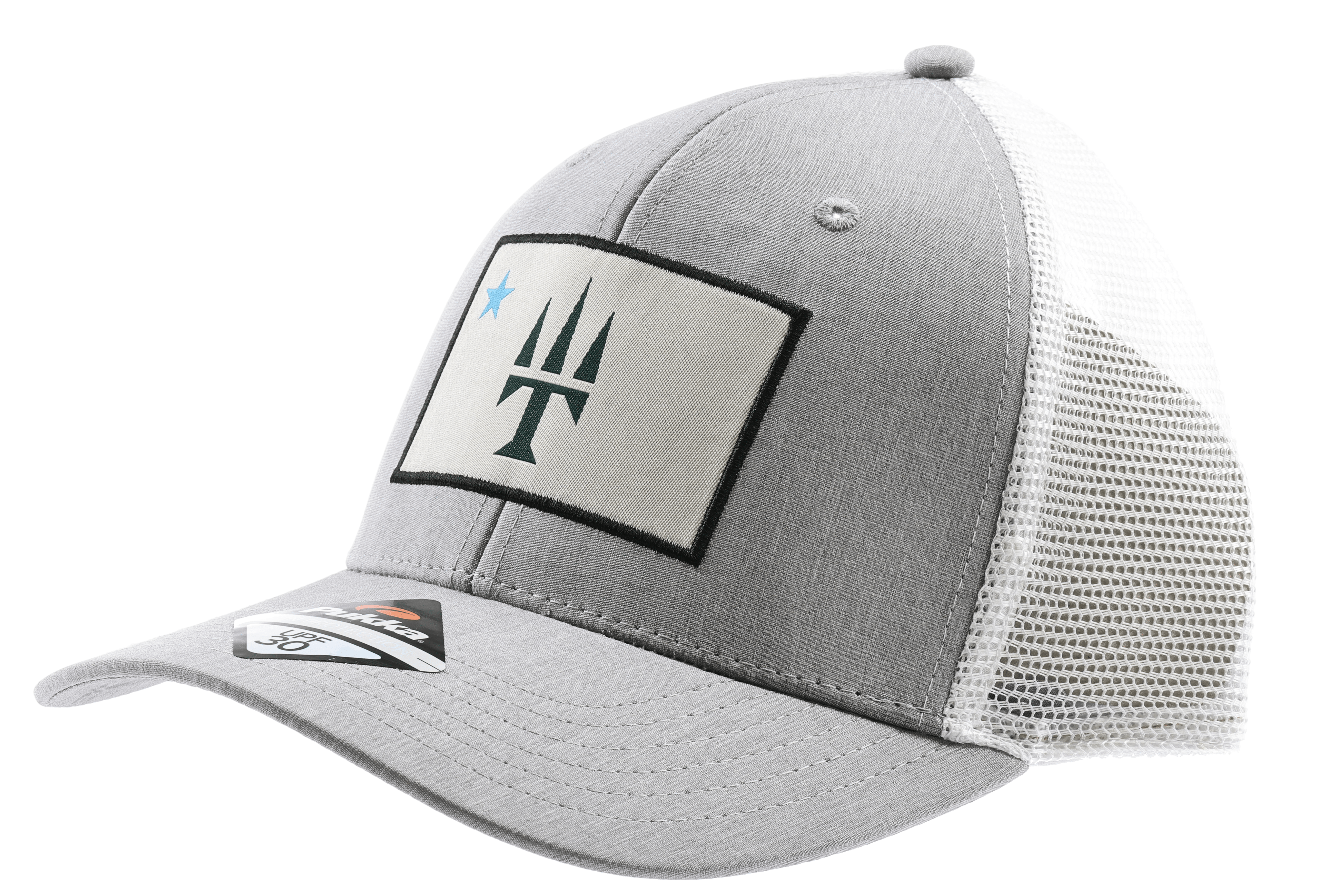 Trident Fly Fishing Dirigo Performance Hat - Silver