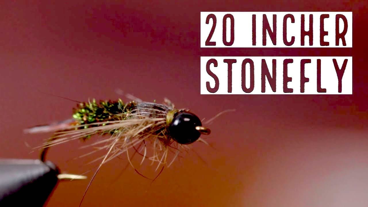 20 Incher Stonefly Tying Video Material Kit - Image 1