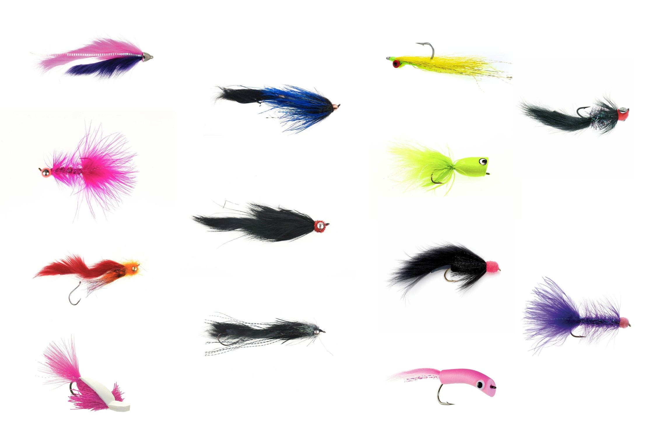 Alaska Silver Salmon Fly Selection - Image 1