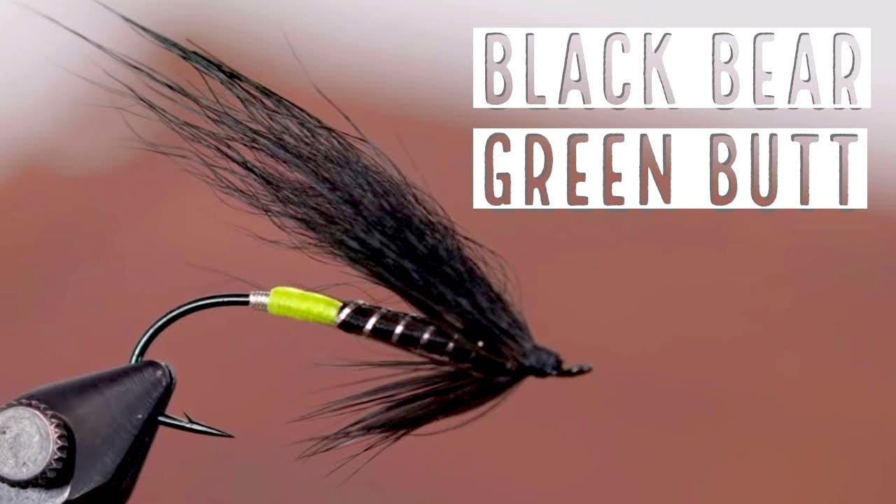 Black Bear Green Butt Fly Tying Video Material Kit