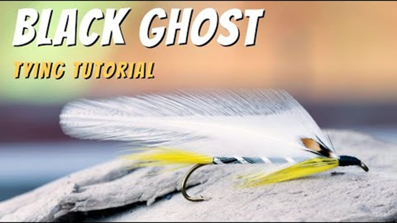 Black Ghost Fly Tying Video Material Kit - Image 1