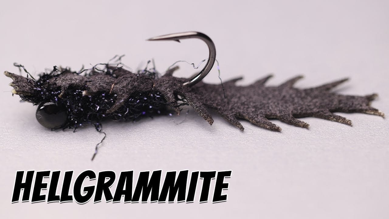 Hellgrammite Fly Tying Video Material Kit