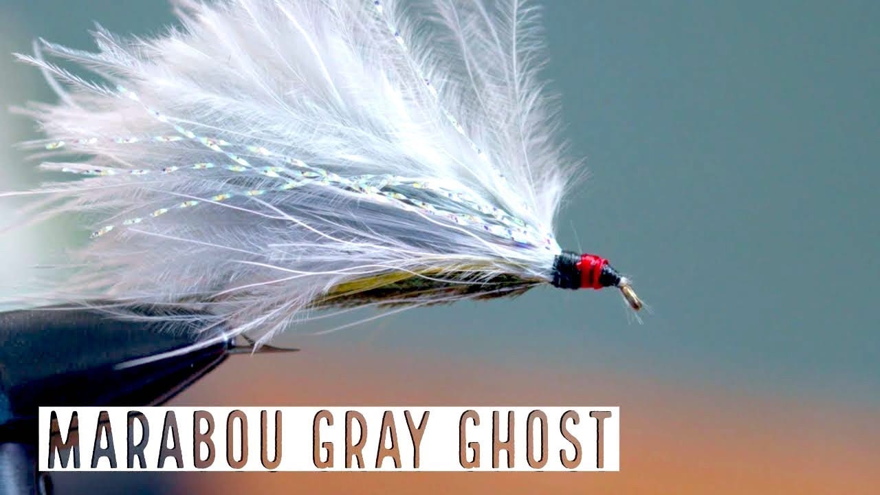 Maribou Gray Ghost Streamer | Fly Tying Video Material Kit