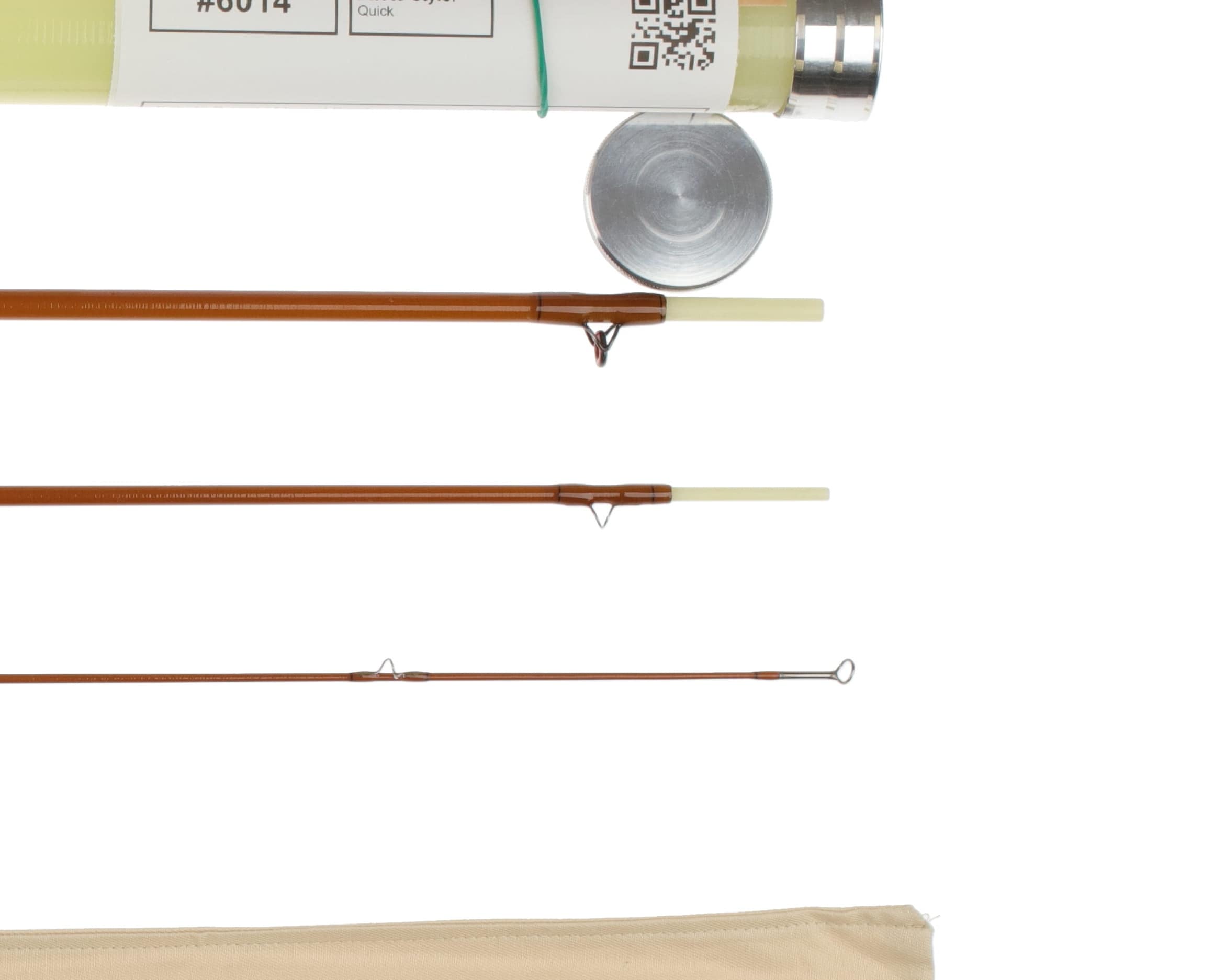 Kabuto Kabuto Brown / Flamed Bamboo Fiberglass Fly Rod 703N - Additional 3 Image