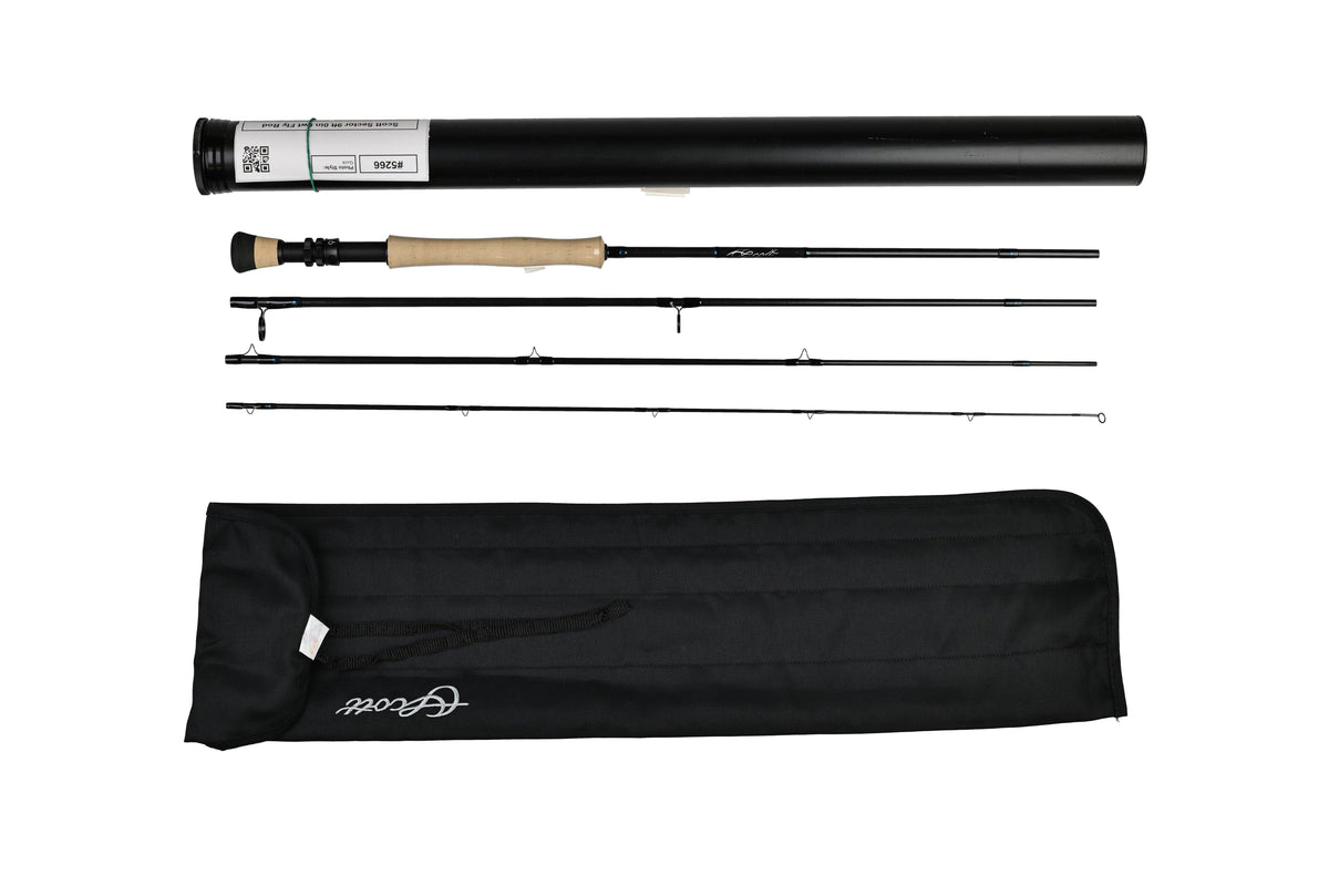 Used Scott Sector 9ft 6wt Fly Rod (690-4) | Trident Fly Fishing