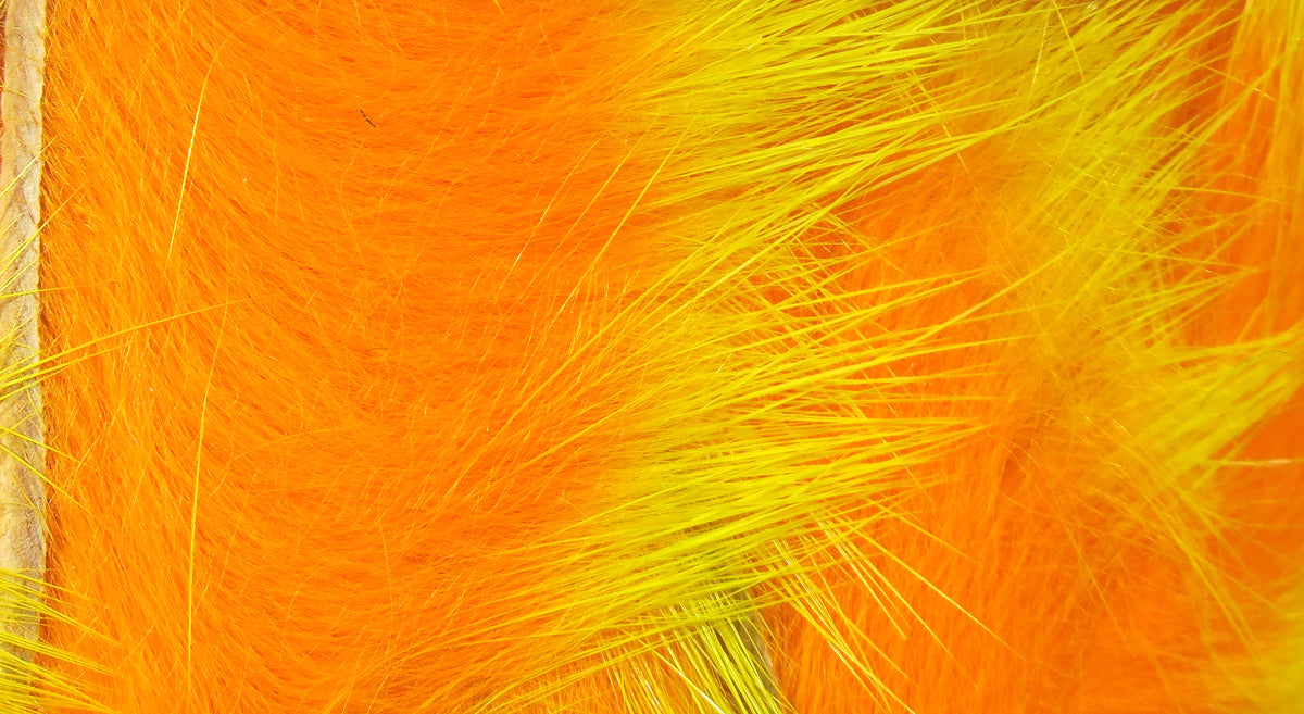 Hareline Two-Toned Rabbit Fur Strips