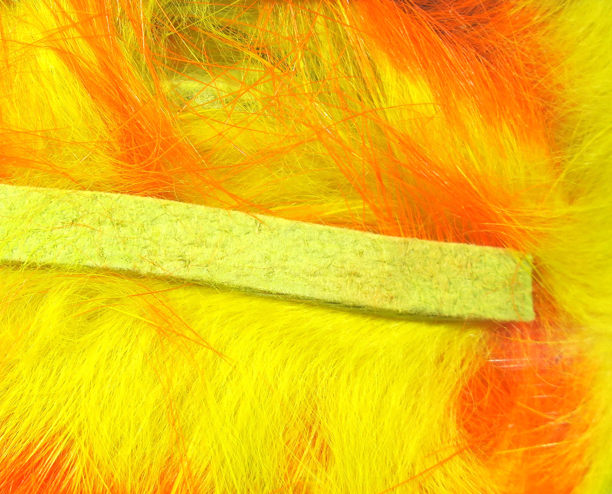 Hareline Two-Toned Rabbit Fur Strips