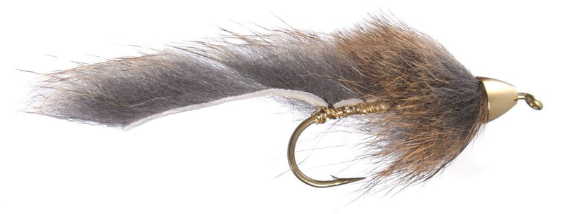 Barr's Slumpbuster streamer fly — olive pine squirrel strip and tungsten cone