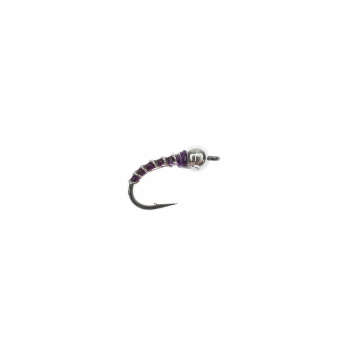 Thin Tungsten Zebra Midge Fly