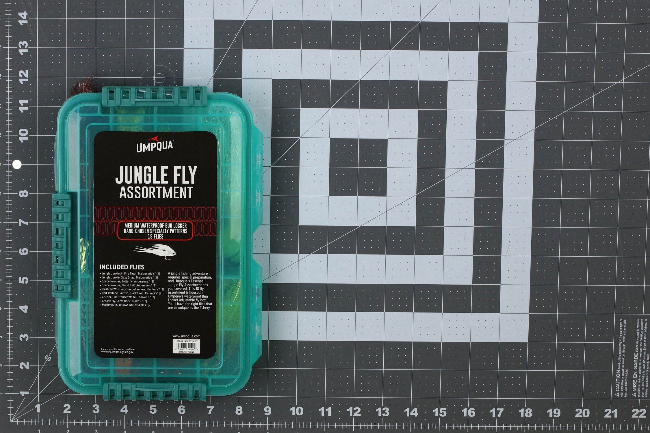 Umpqua Jungle Essentials 18 Piece Fly Assortment