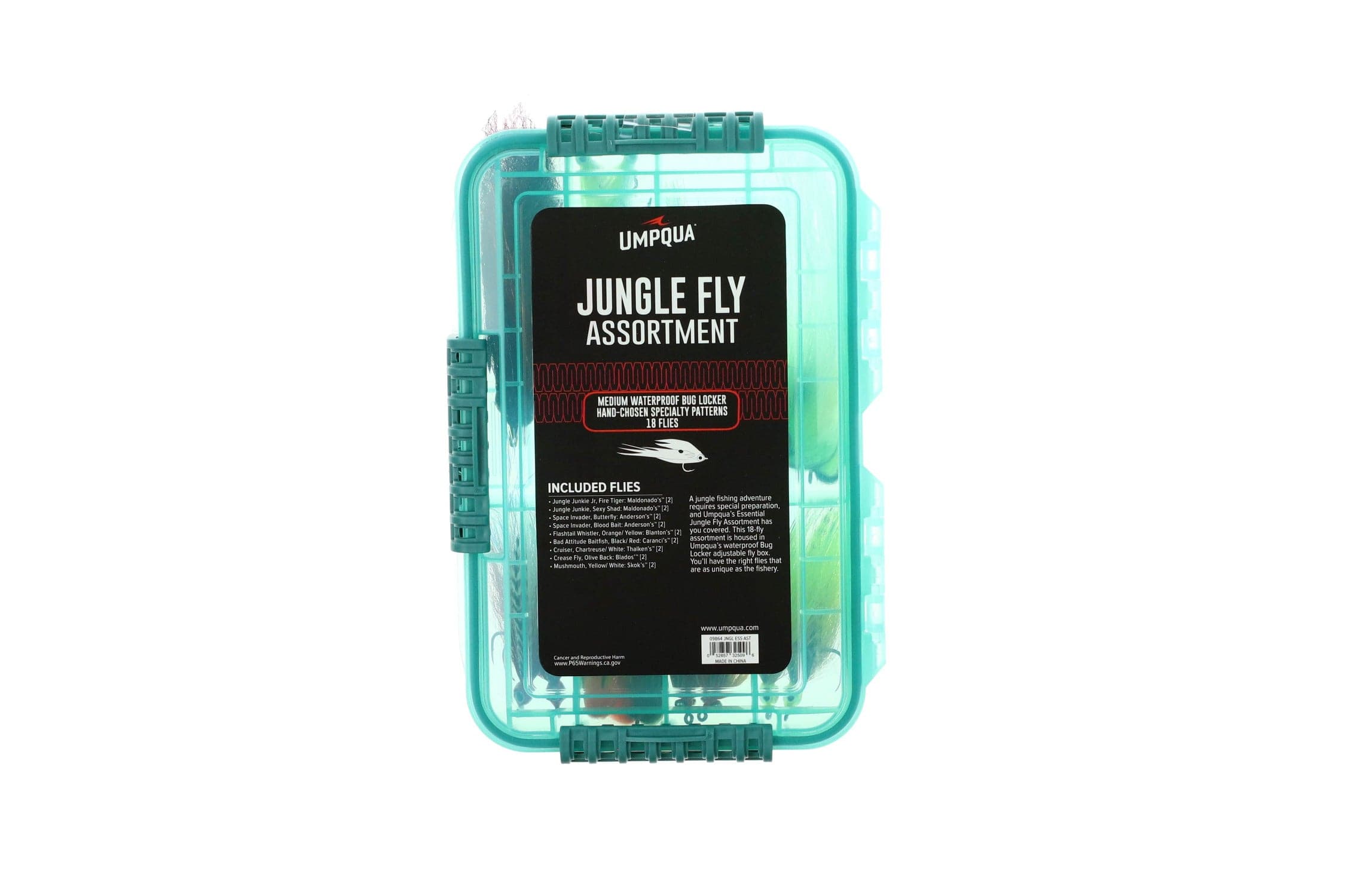 Umpqua Jungle Essentials 18 Piece Fly Assortment