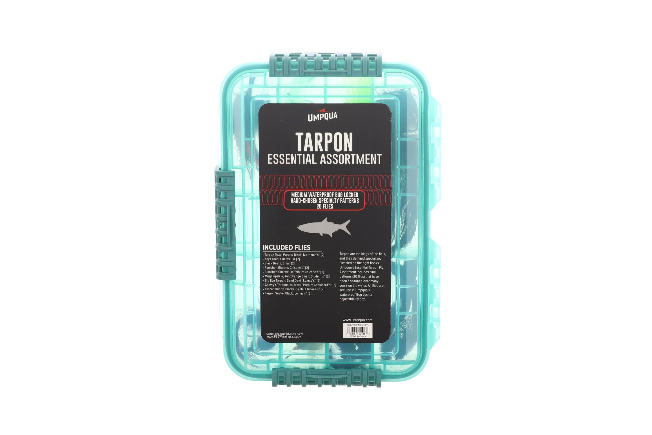 Umpqua Tarpon Essentials 20 Piece Fly Assortment