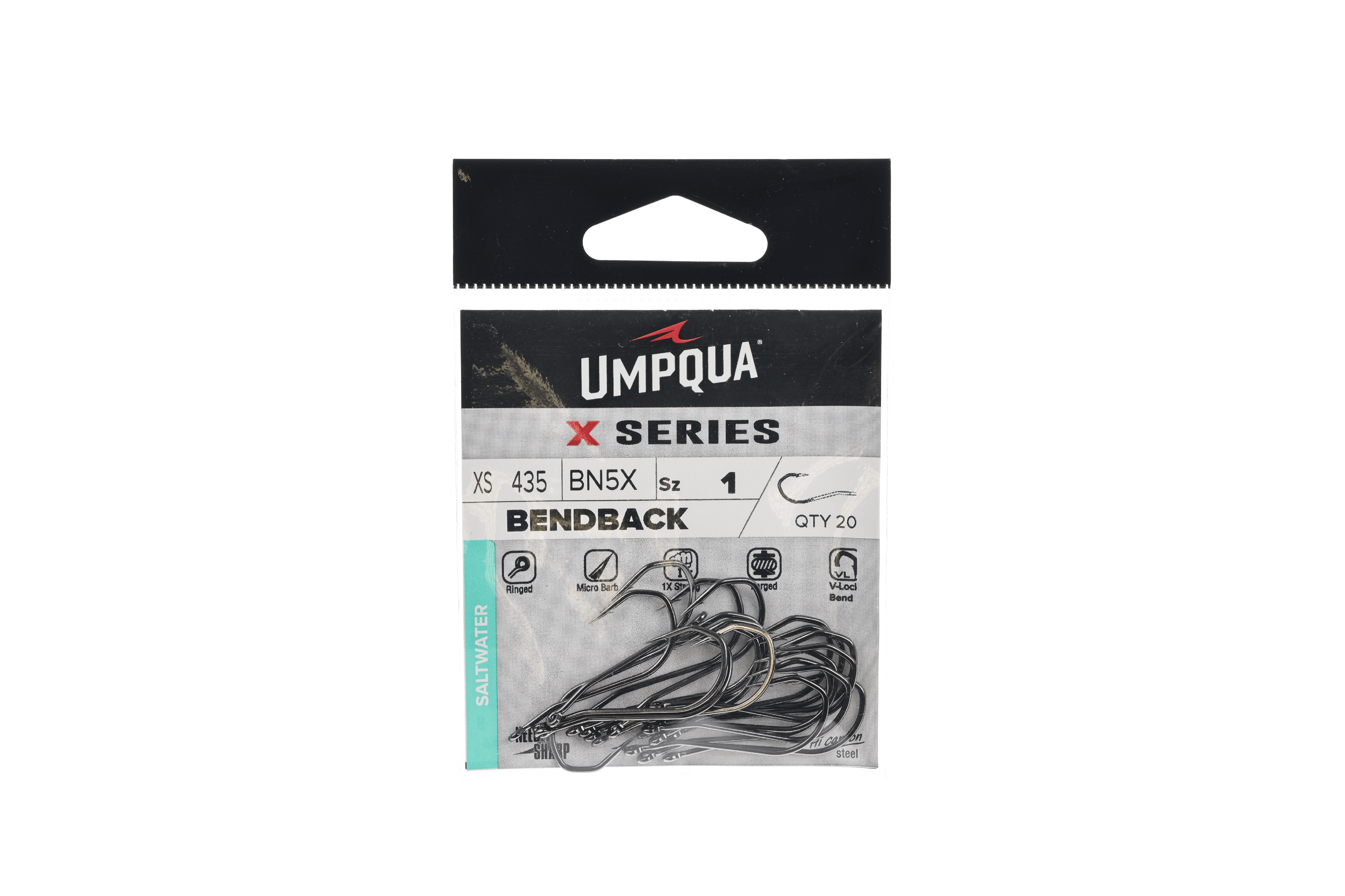 Umpqua XS435 BN5X Bendback Fly Hooks