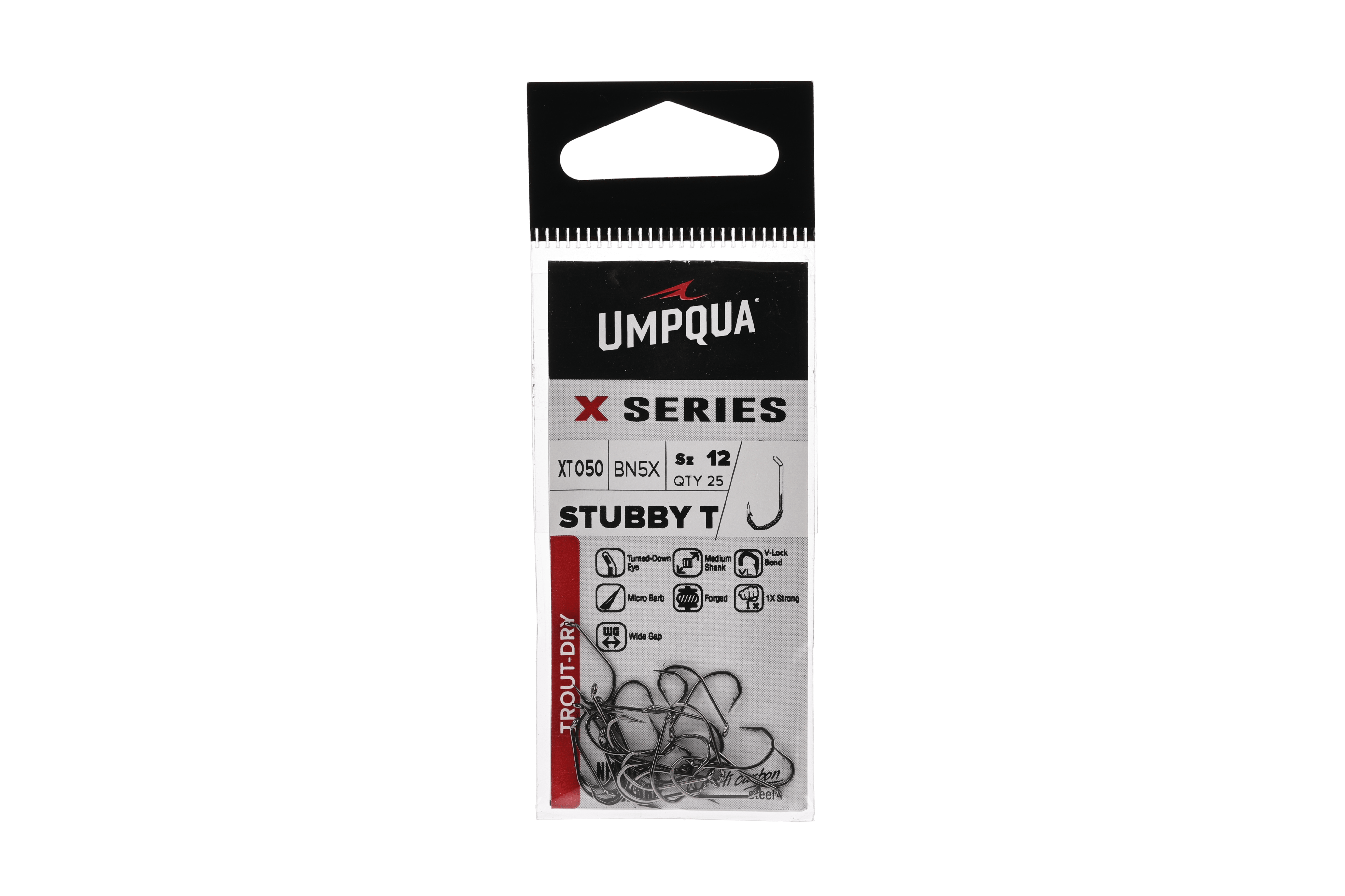 Umpqua XT050 BN5X Stubby T Fly Hooks