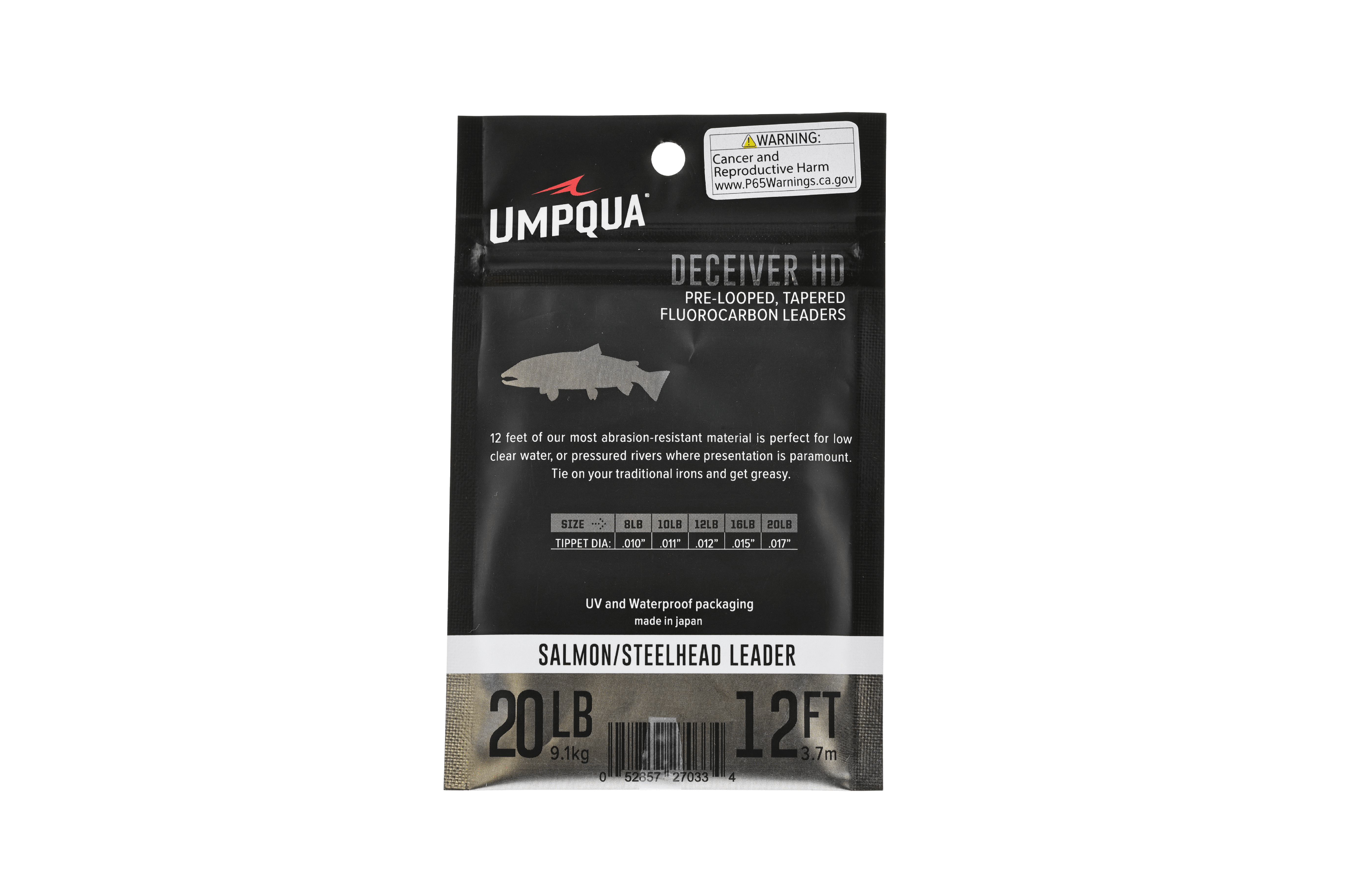 Umpqua Deceiver HD Salmon/Steelhead Fluorocarbon Leader