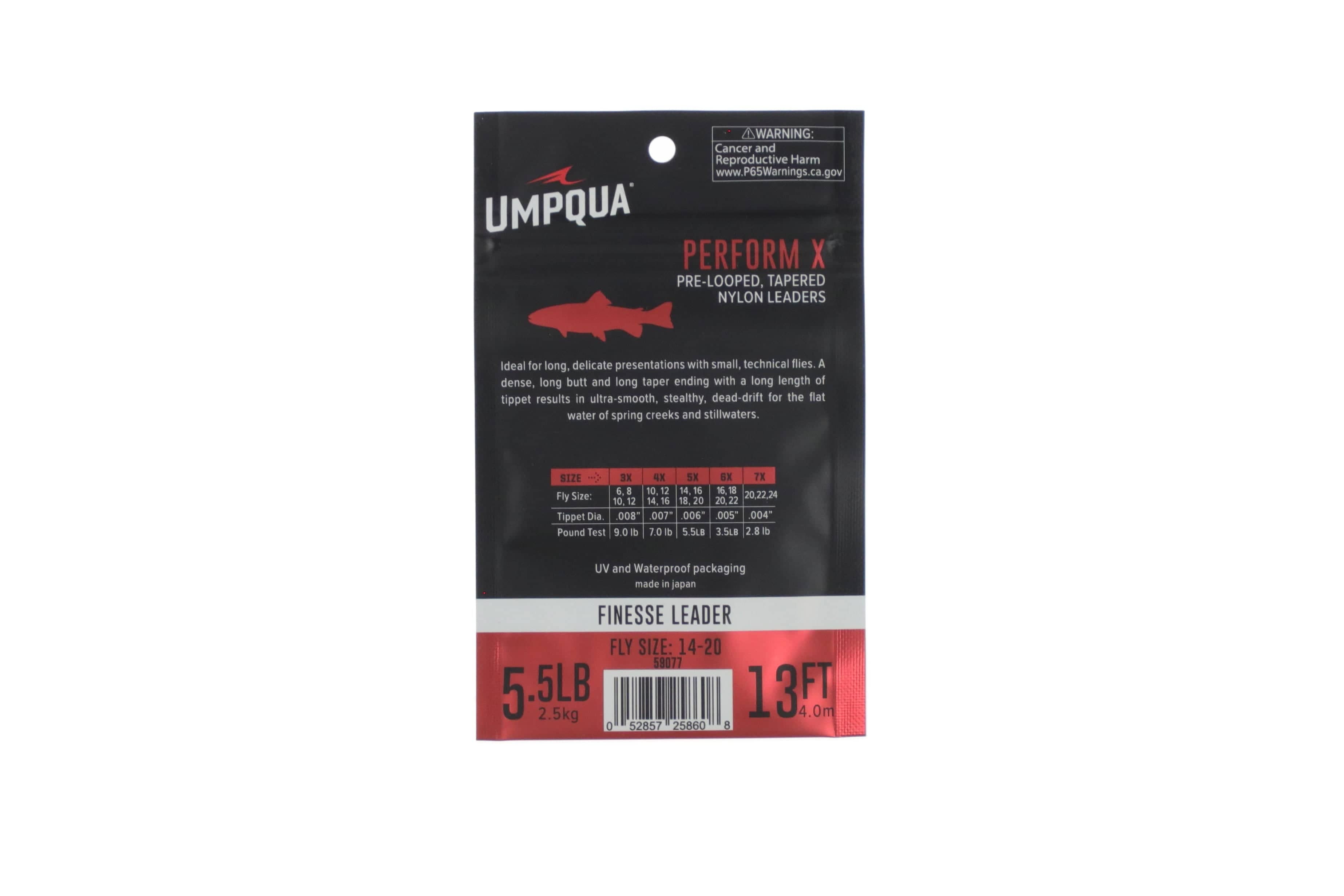 Umpqua Perform X Finesse Leader