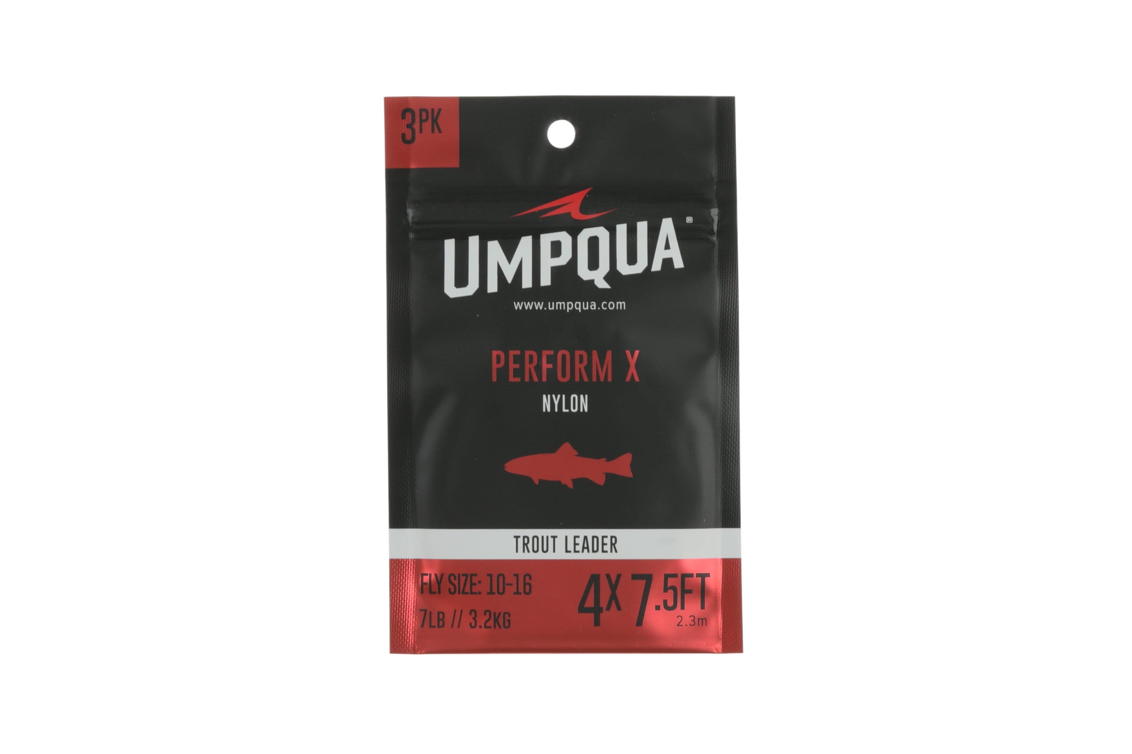 Umpqua Perform X Trout Leader 3-Pack