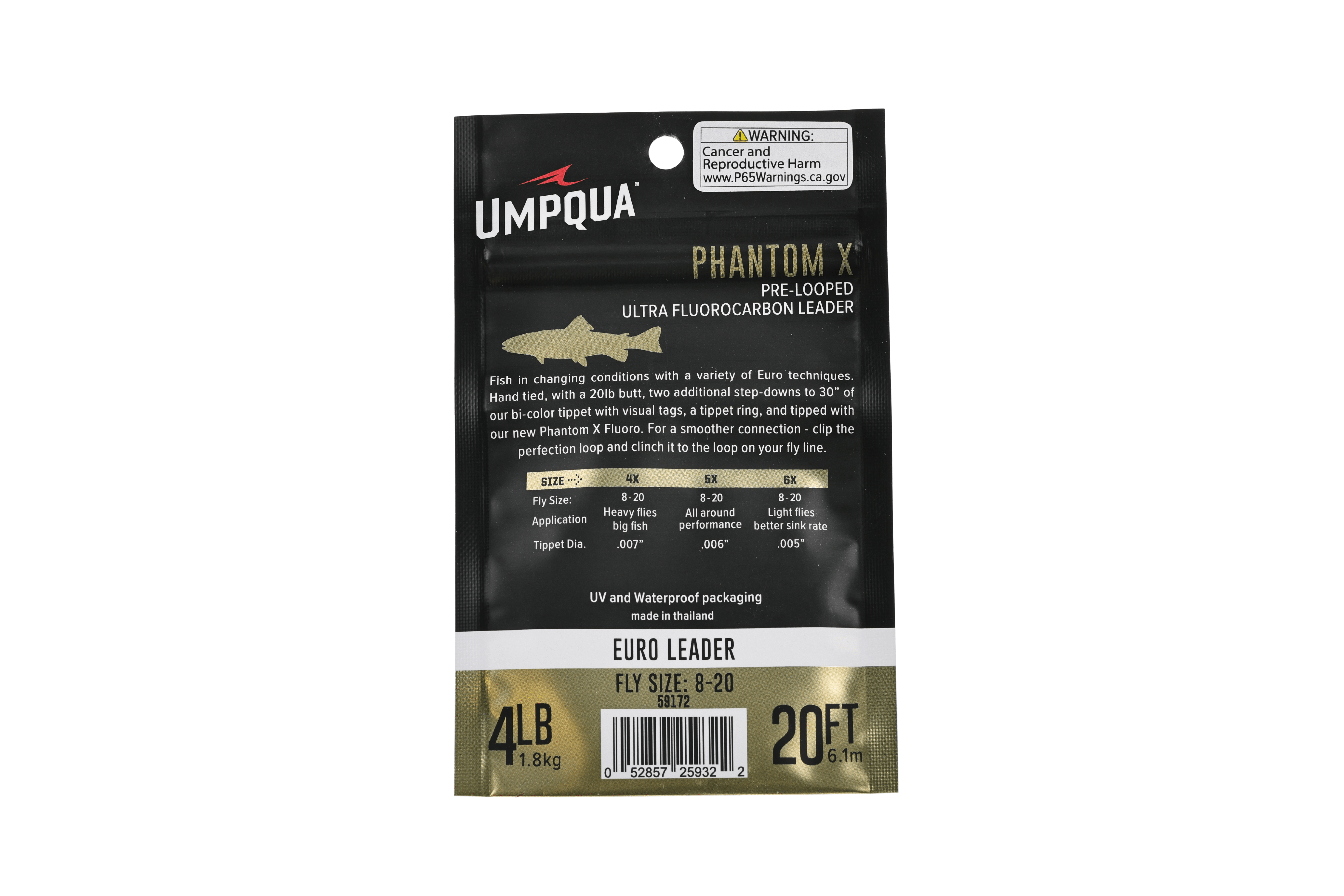 Umpqua Phantom X Euro Nymph Leader