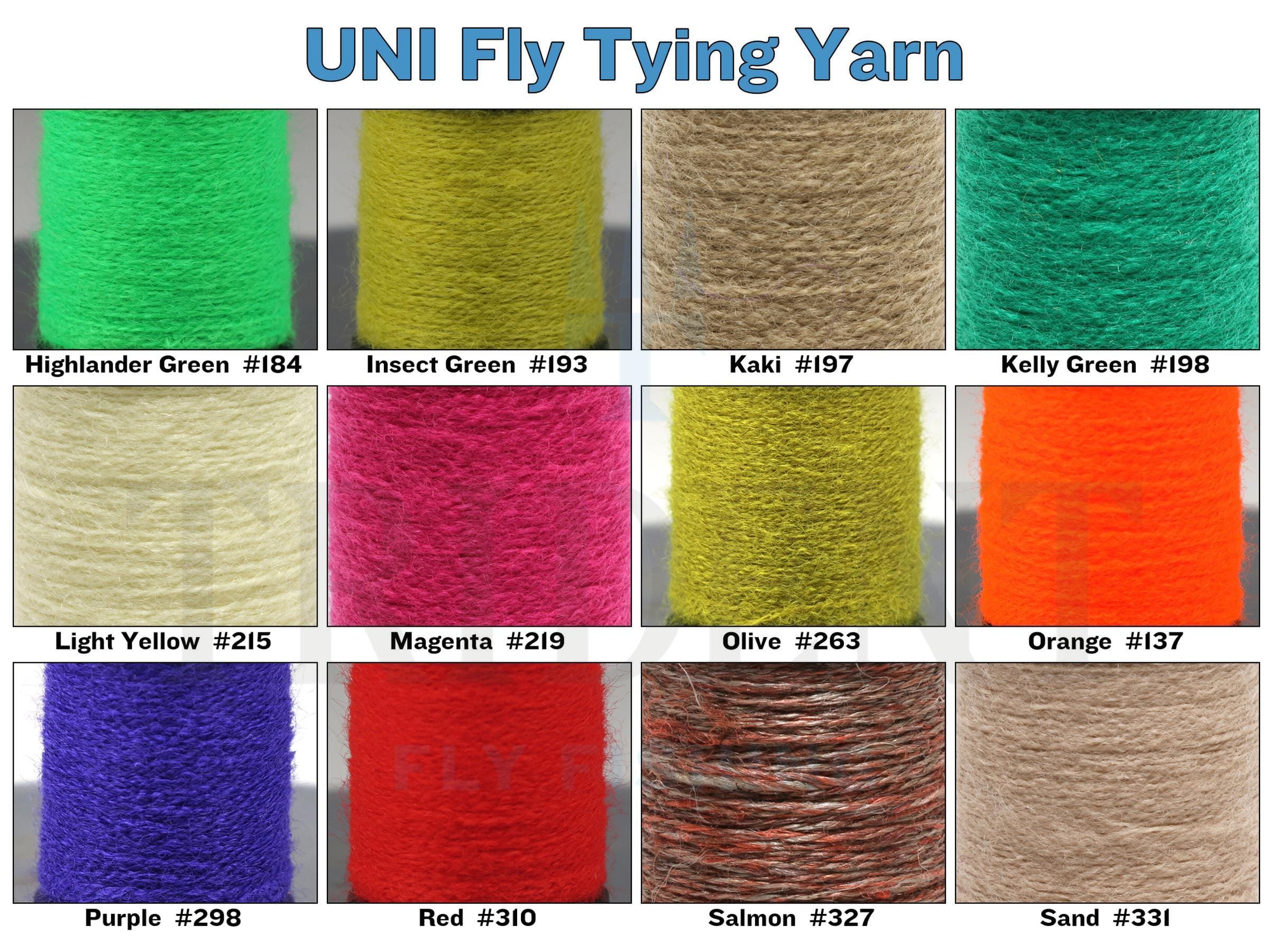 UNI Fly Tying Yarn