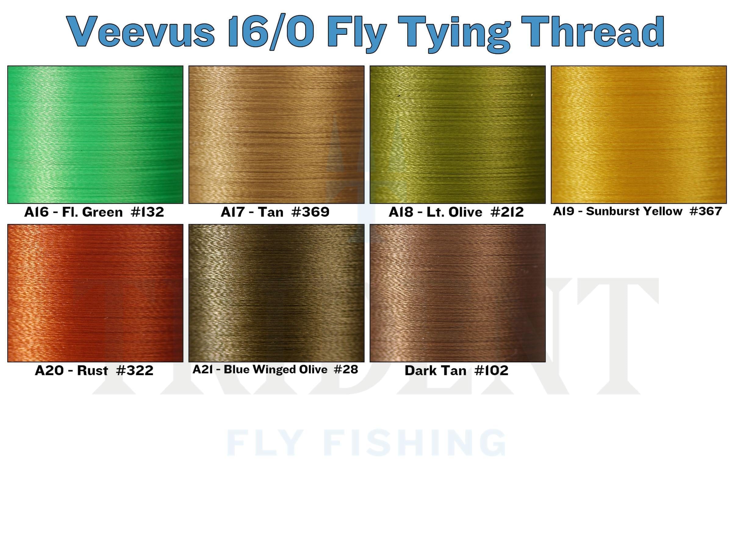 Veevus 16/0 Fly Tying Thread