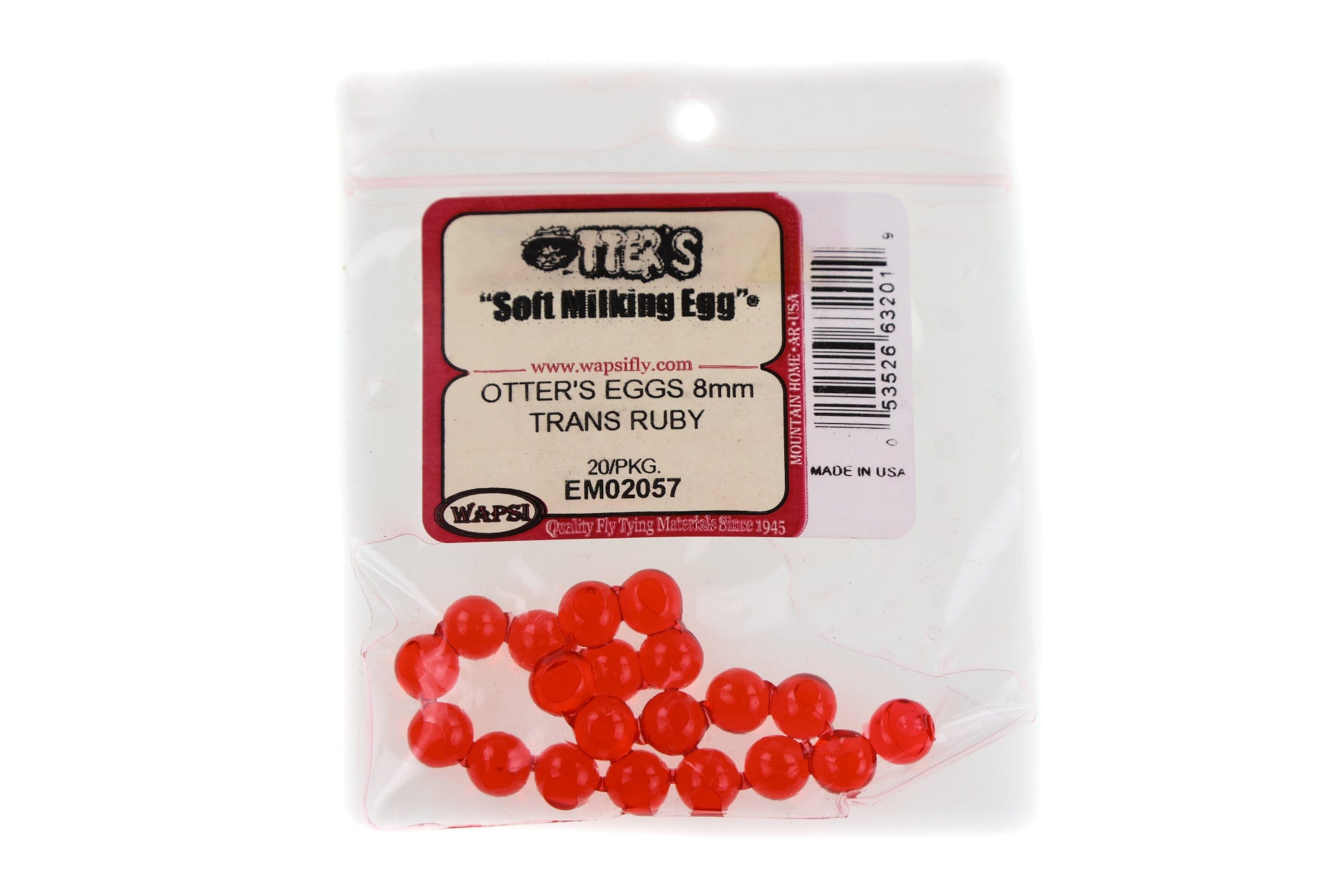 Wapsi Otters Soft Milking Salmon Eggs (3-Egg Cluster)