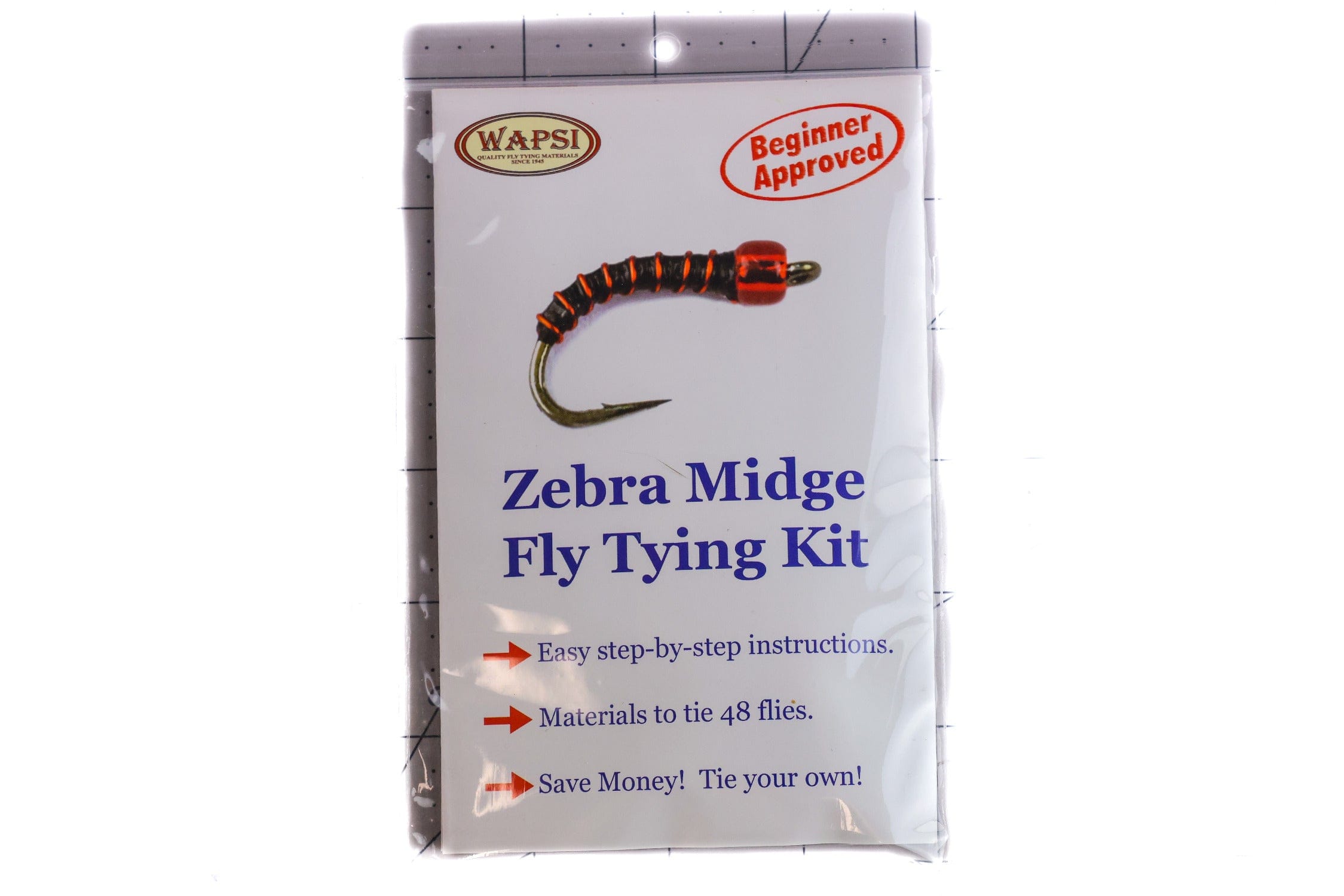 Wapsi Zebra Midge Fly Tying Kit