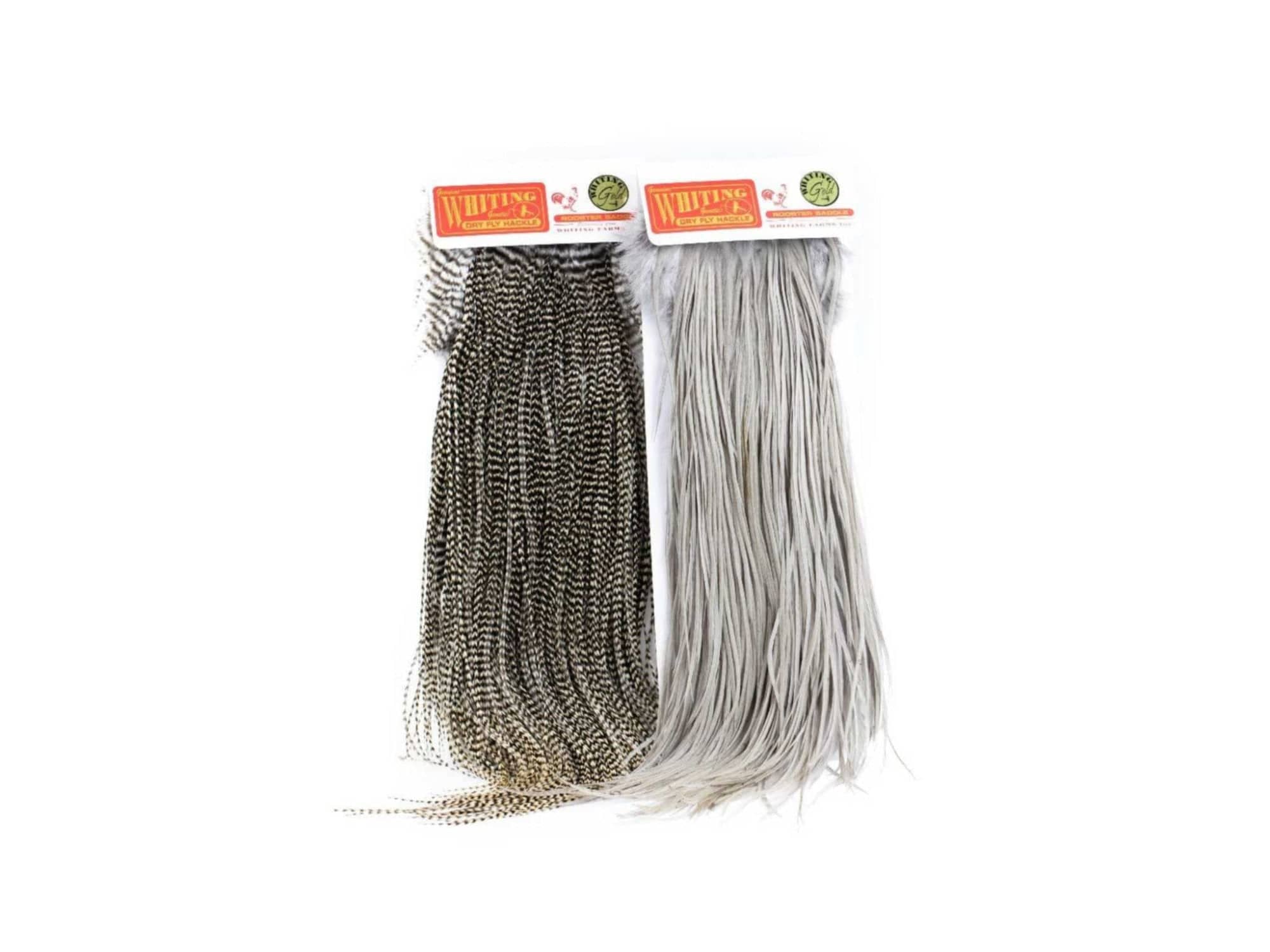 Whiting Dry Fly Hackle Full Saddle