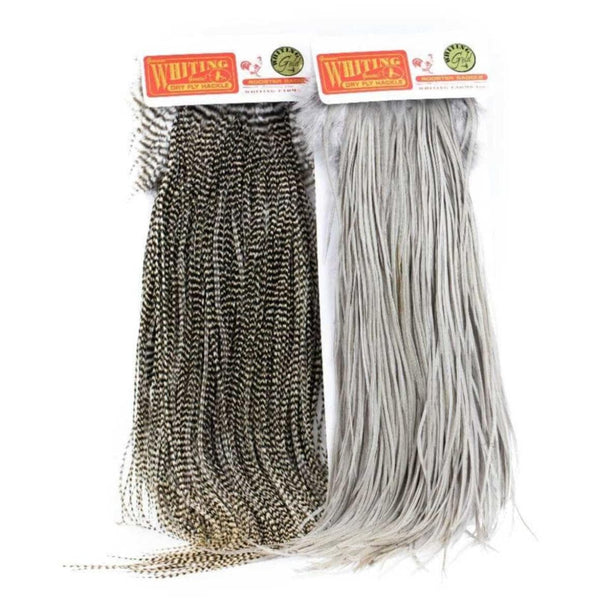 Whiting Dry Fly Hackle Full Saddle | Trident Fly Fishing