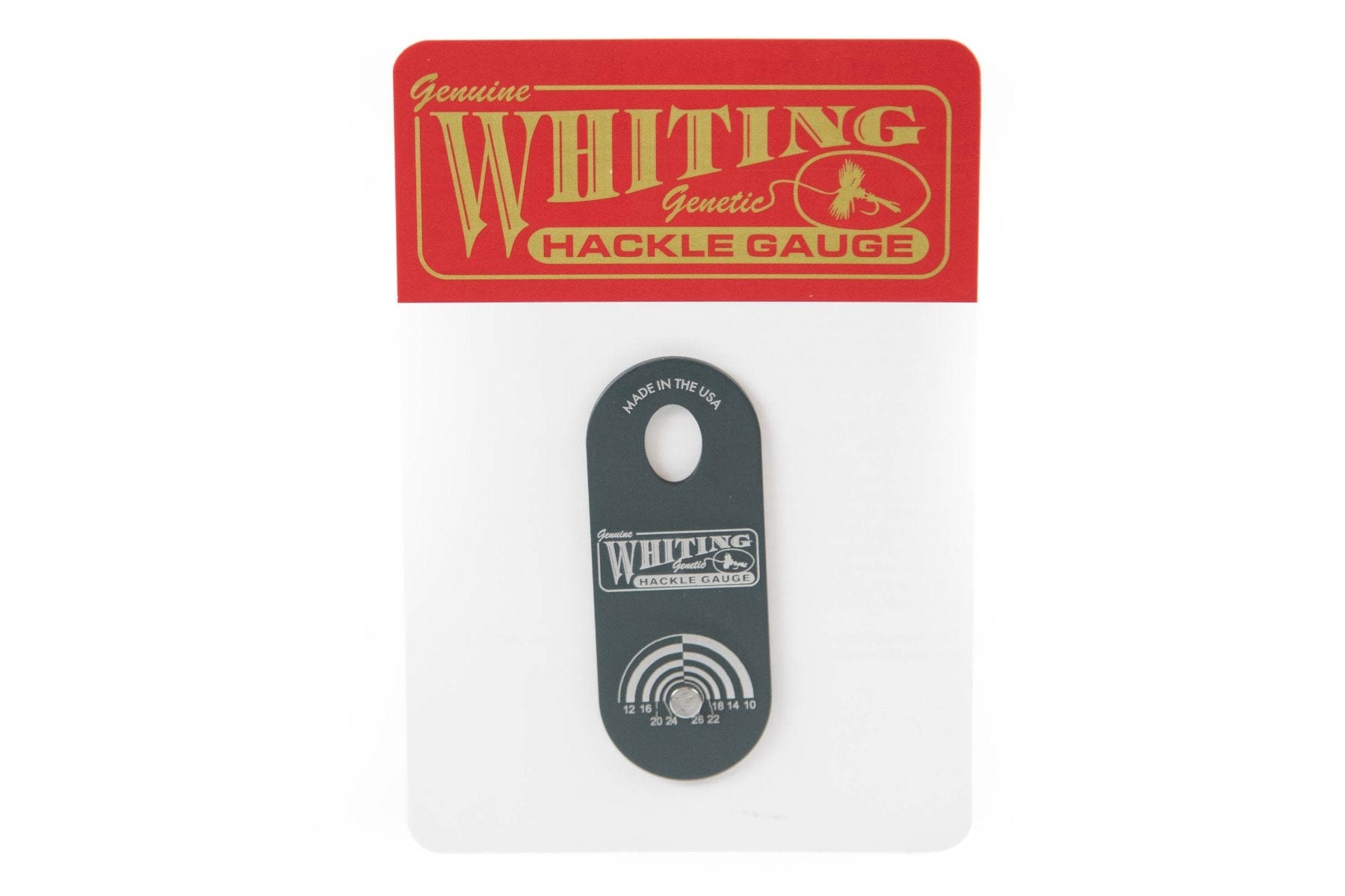 Whiting Hackle Gauge