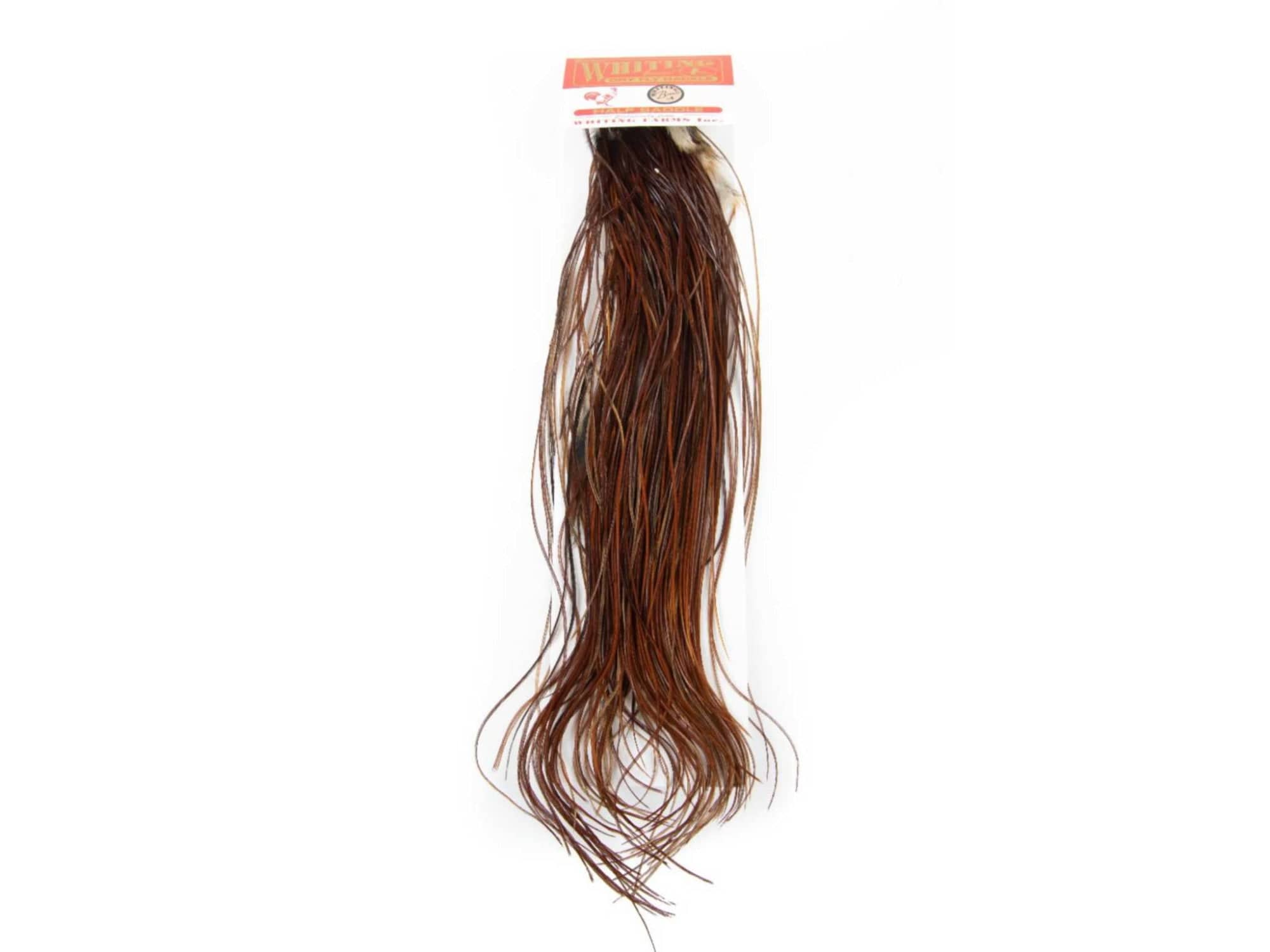 Whiting Silver Midge 1/2 Saddle - Grizzly Variant