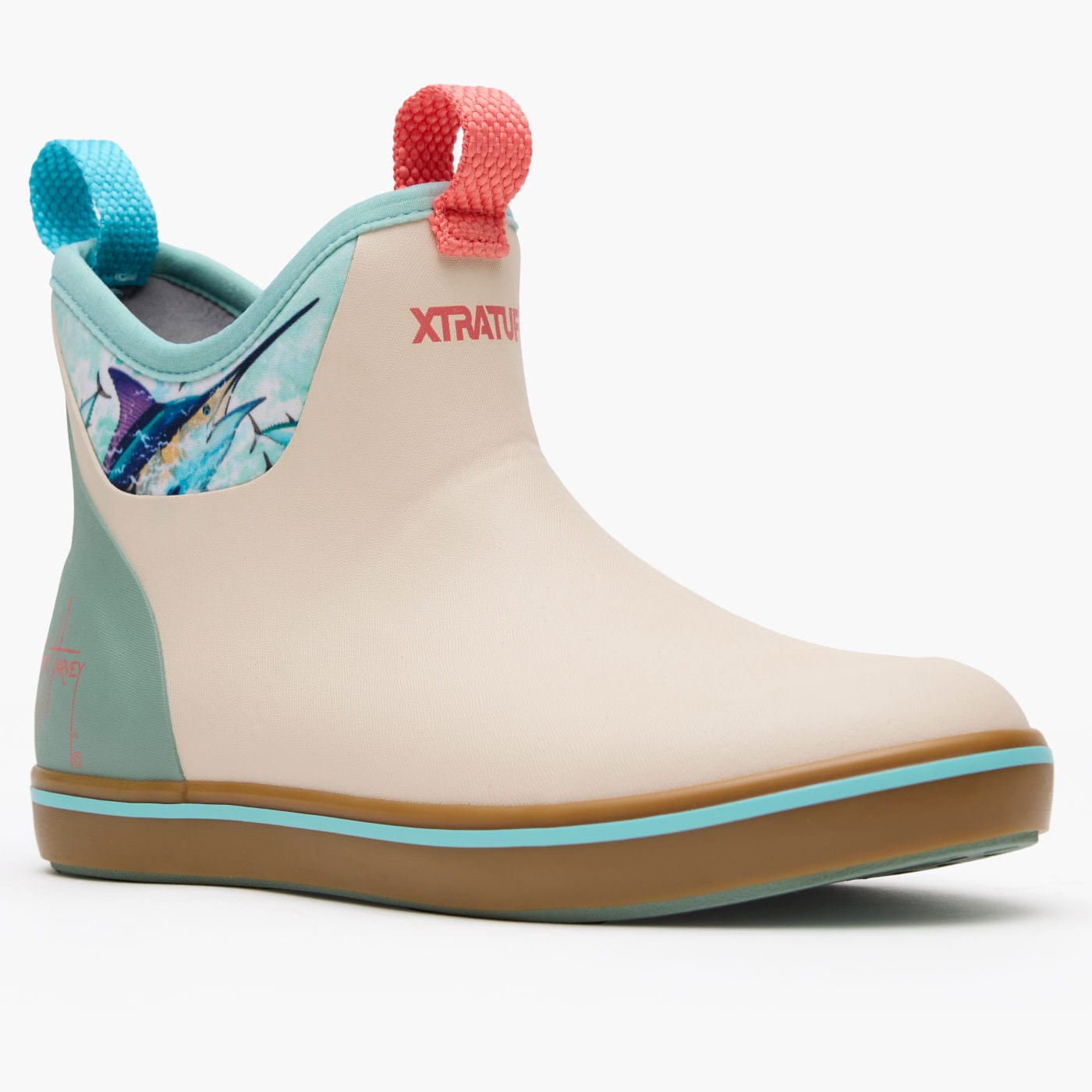 Xtratuf Women's 6 in Ankle Deck Boot Guy Harvey | Trident Fly Fishing