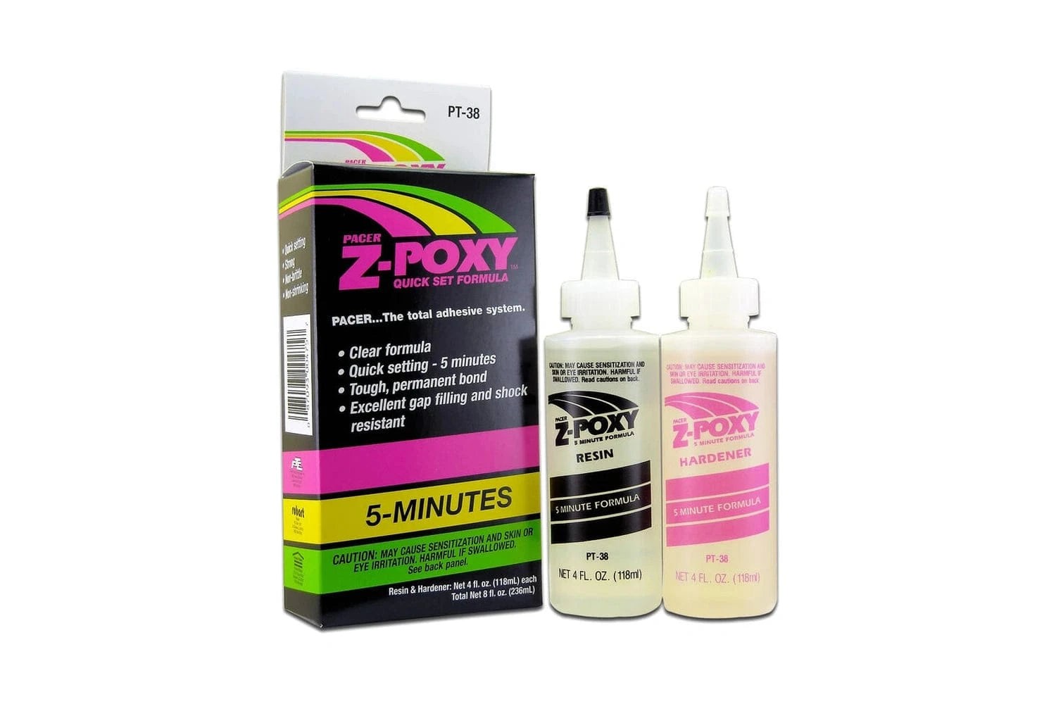 Zap Z-Poxy 5min - 8 oz. Set