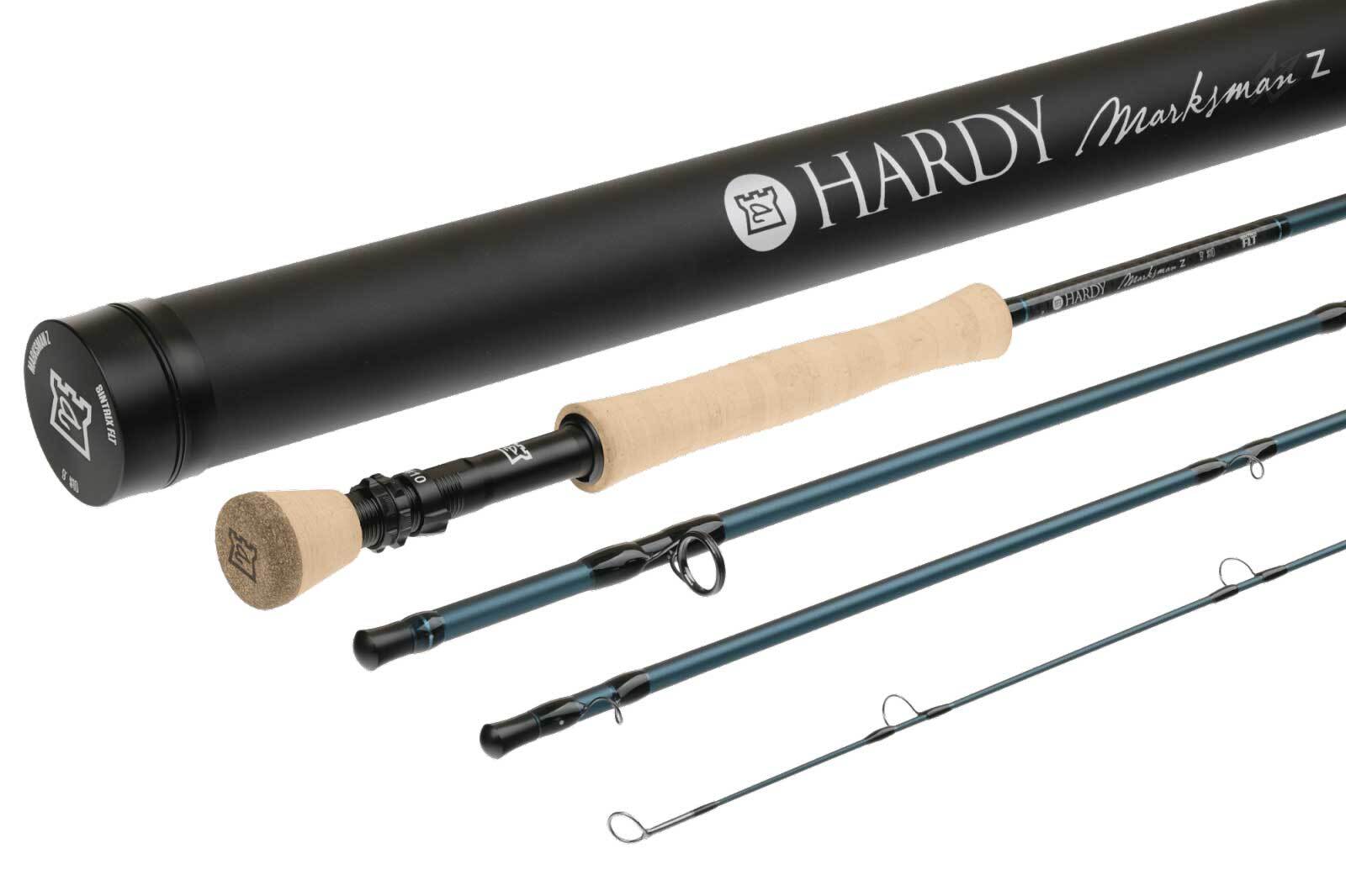 Hardyフライフィッシュングロッド✨ Hardy Marksman Z Fly Rod - 1 Piece – 239 Flies